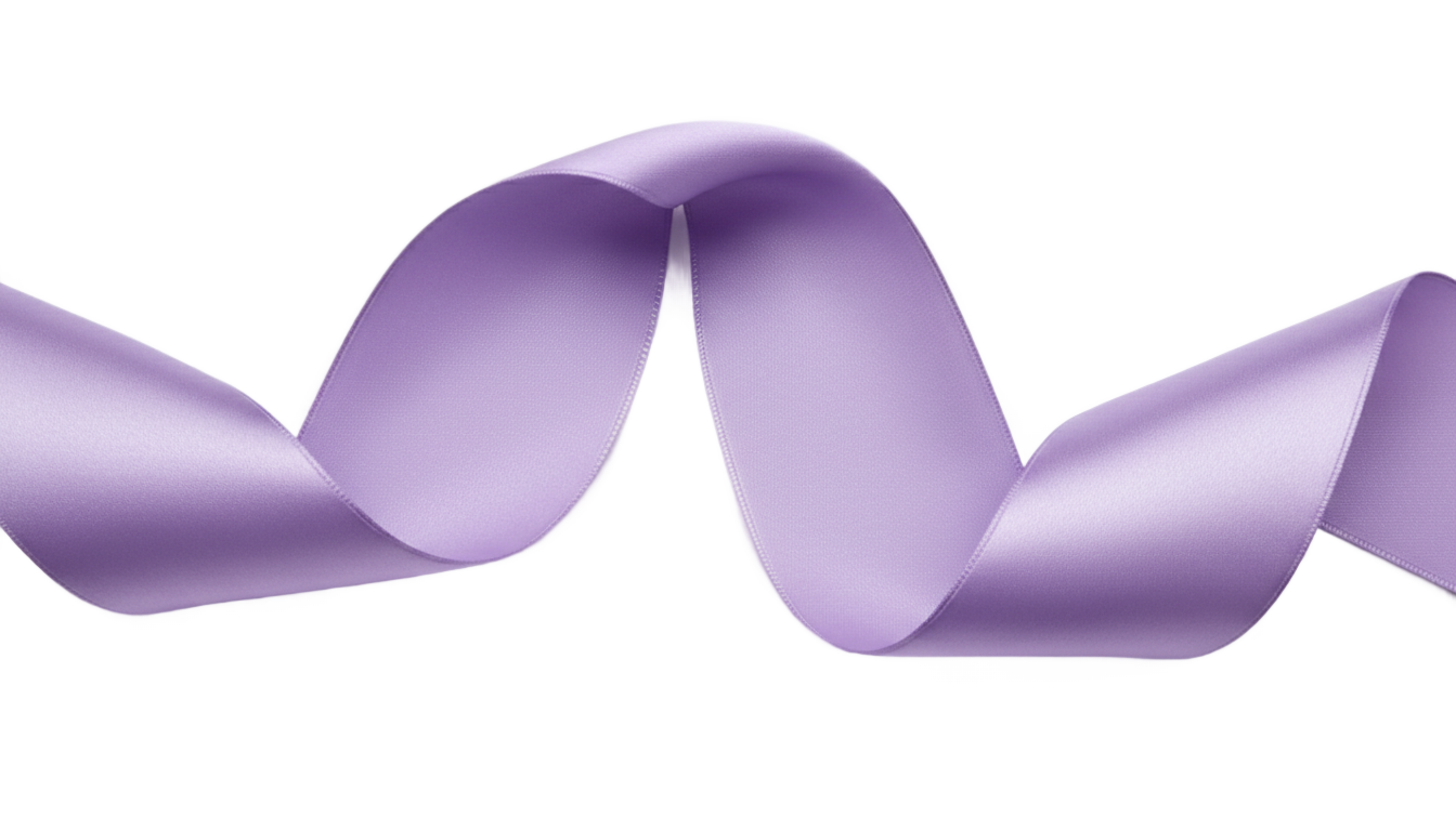 lavender ribbon png PNG transparent background