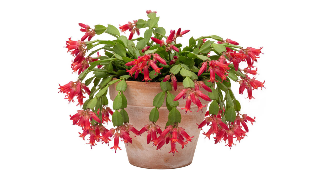 christmas cactus png PNG transparent background