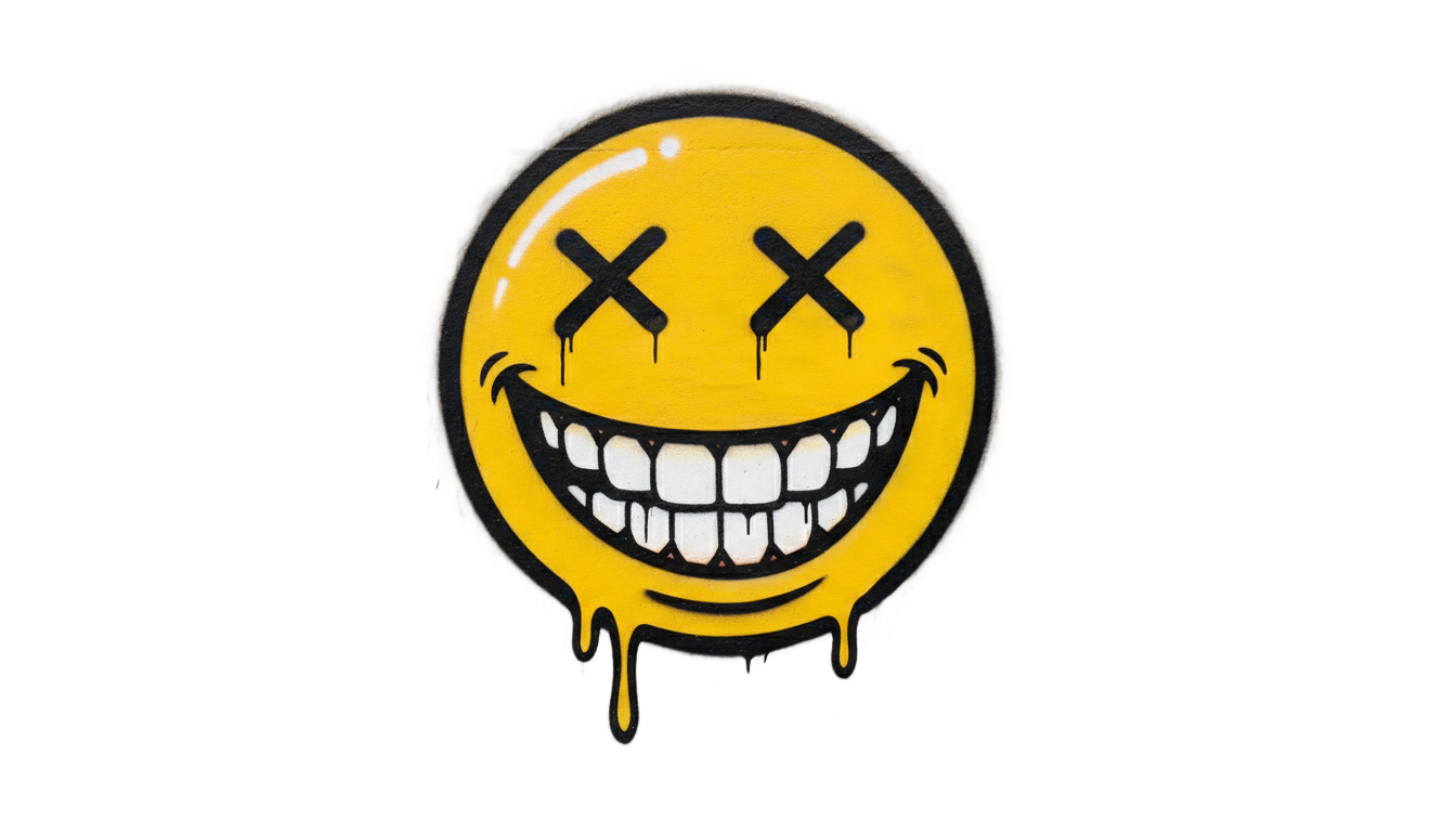 cactus jack smiley face png PNG transparent background