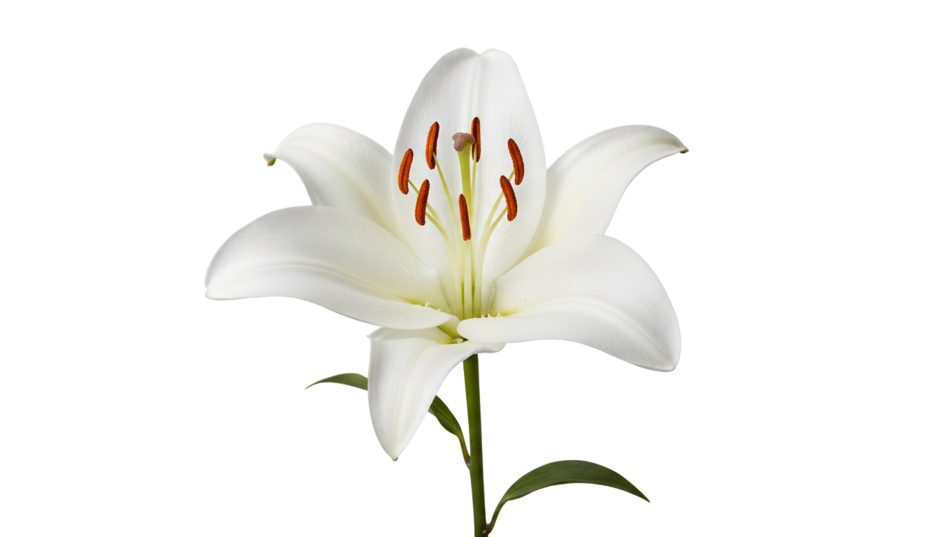 vector lily png PNG transparent background