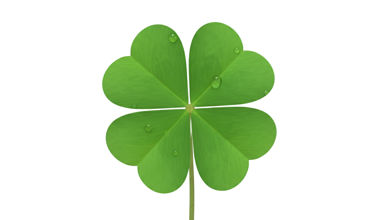 four leaf clover emoji png PNG transparent background