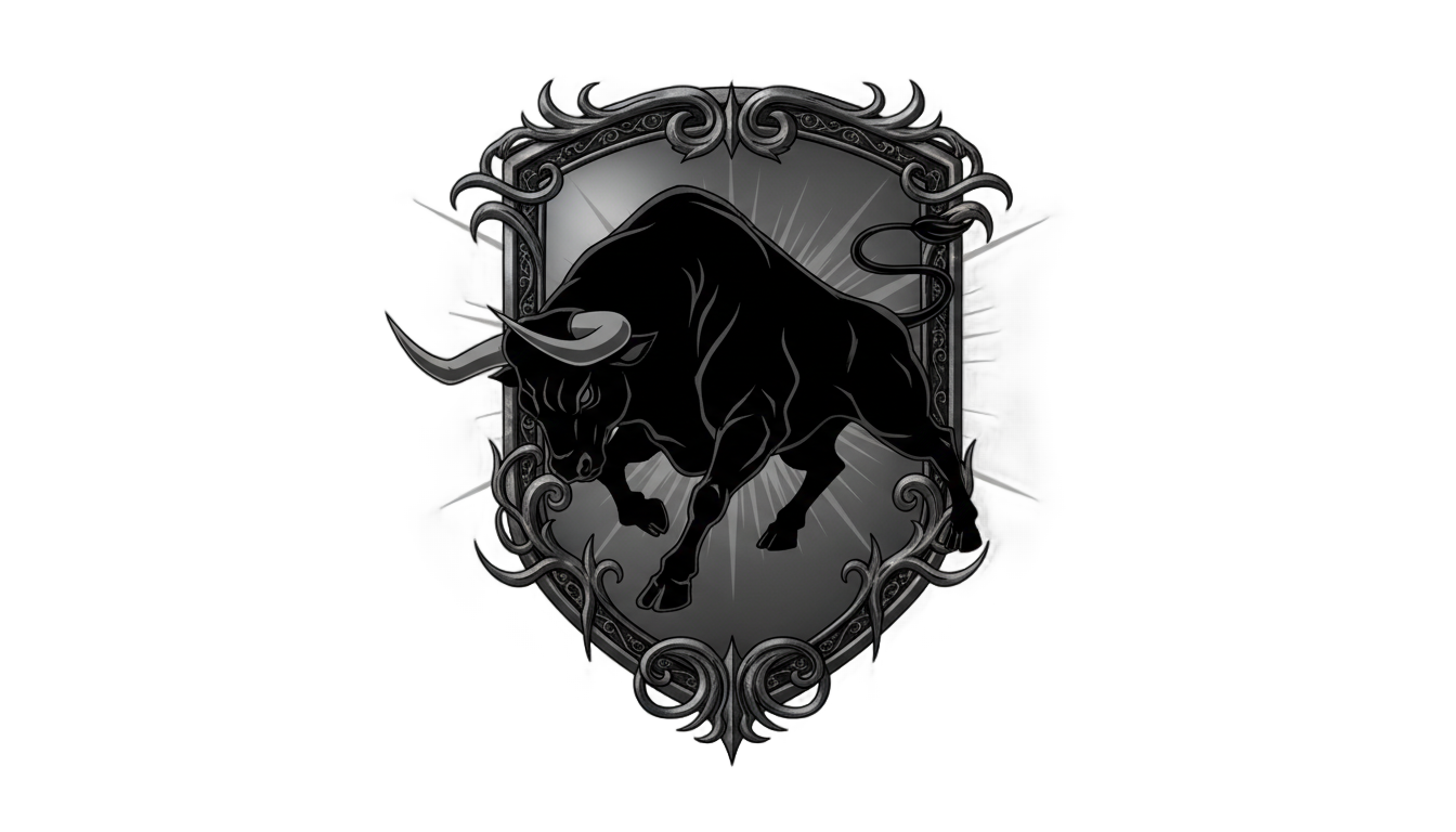 black clover black bulls logo png PNG transparent background
