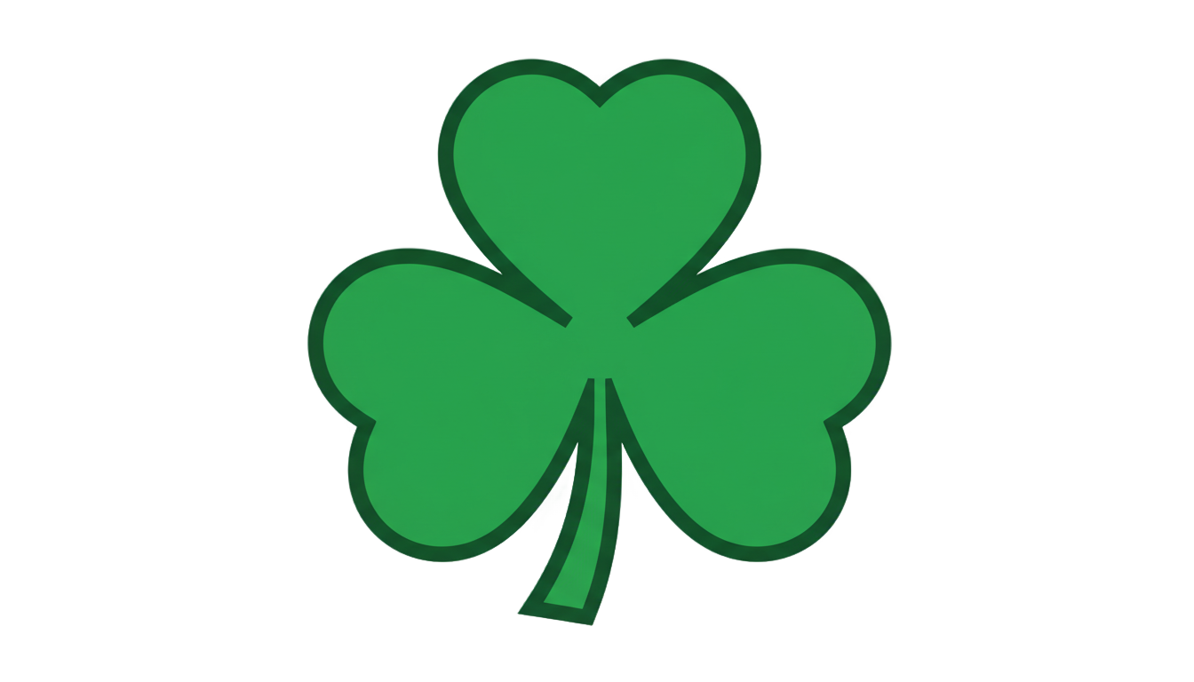 celtics clover logo png PNG transparent background