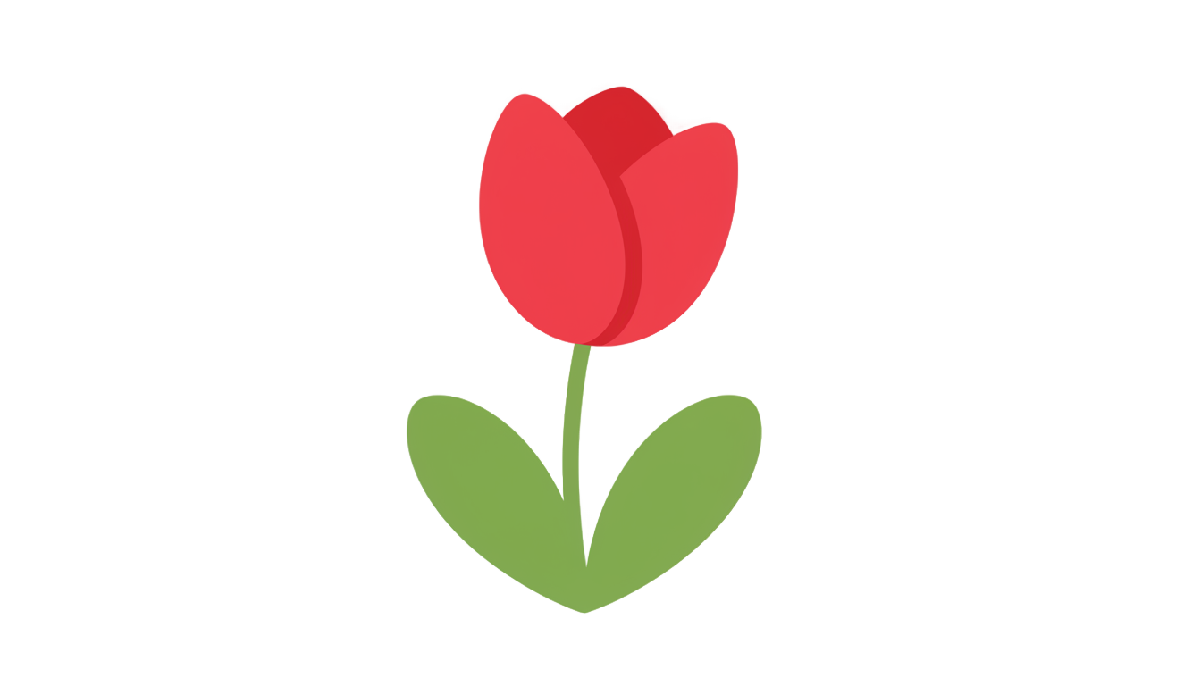 tulip icon png PNG transparent background