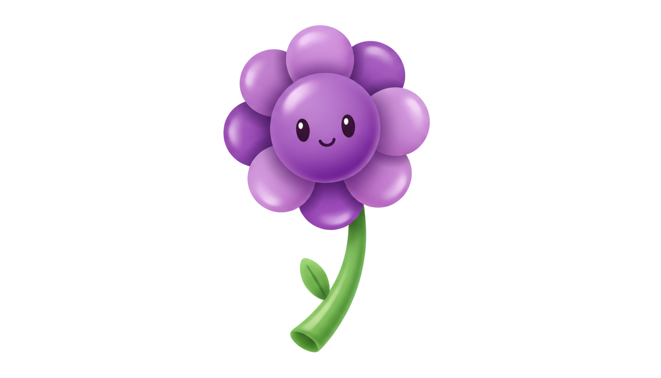 lavender emoji png PNG transparent background
