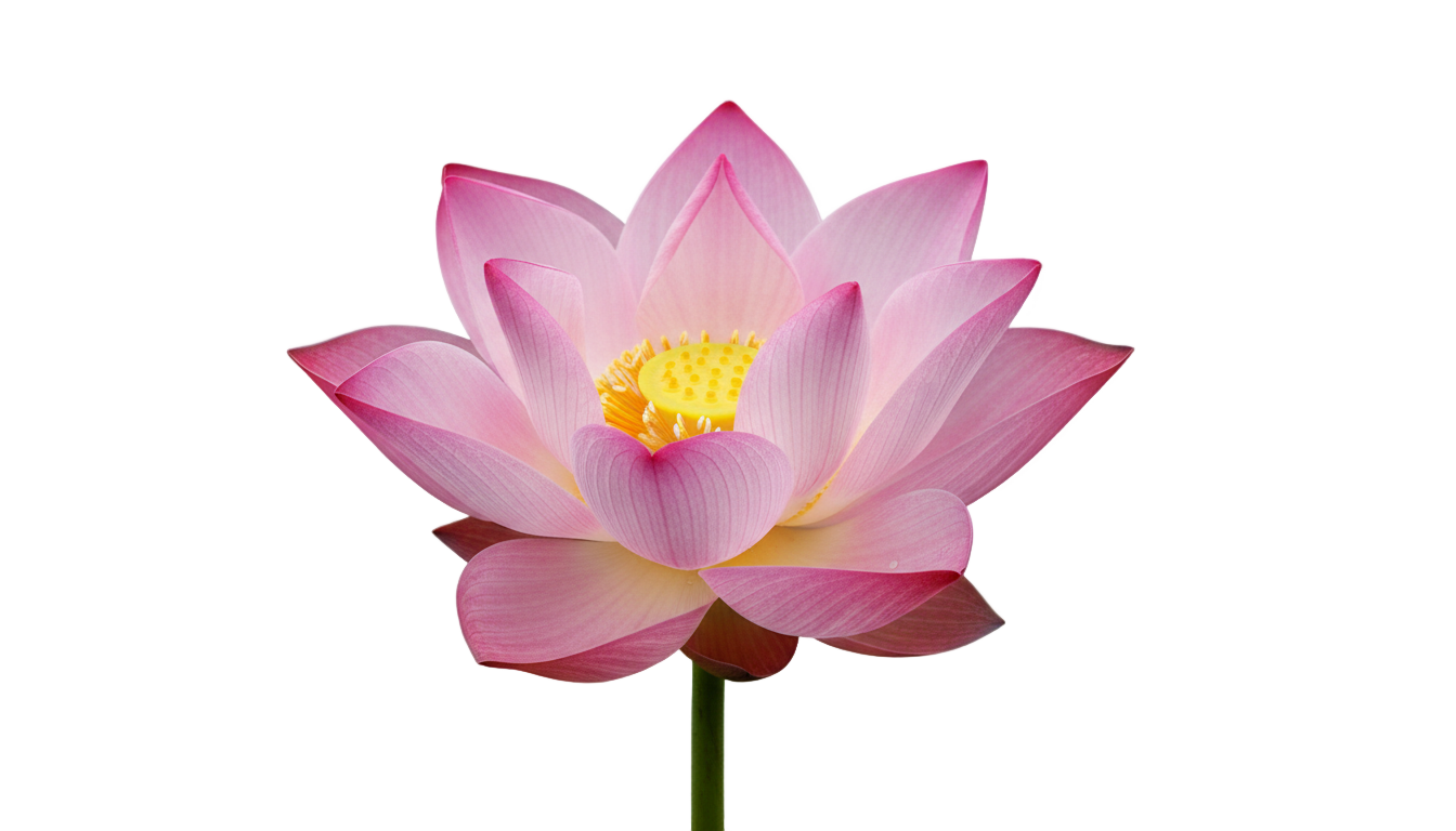 pink lotus flower png PNG transparent background