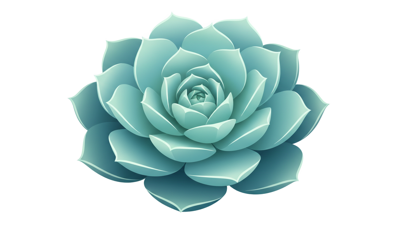 succulent vector png PNG transparent background