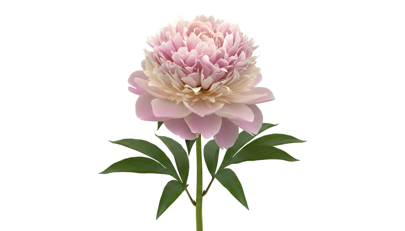 peony flower vector png PNG transparent background