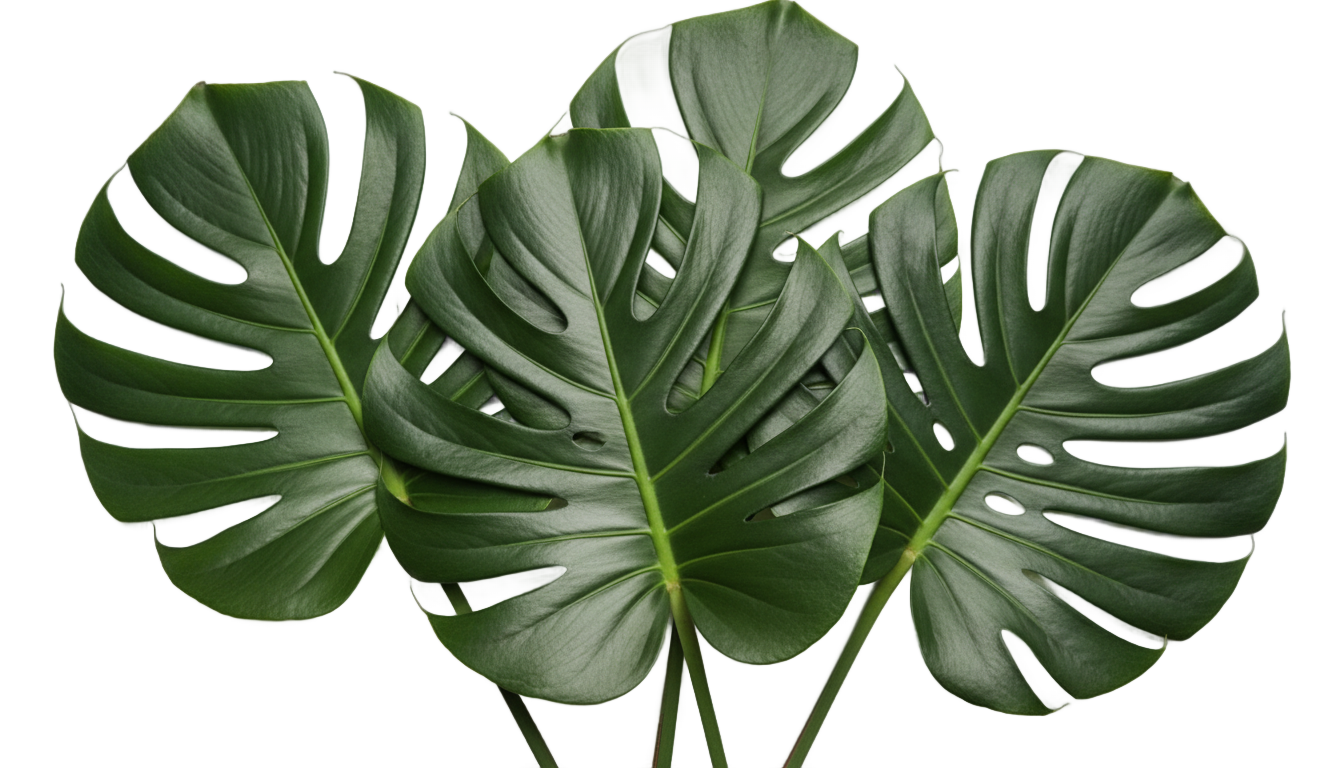 monstera leaves png PNG transparent background