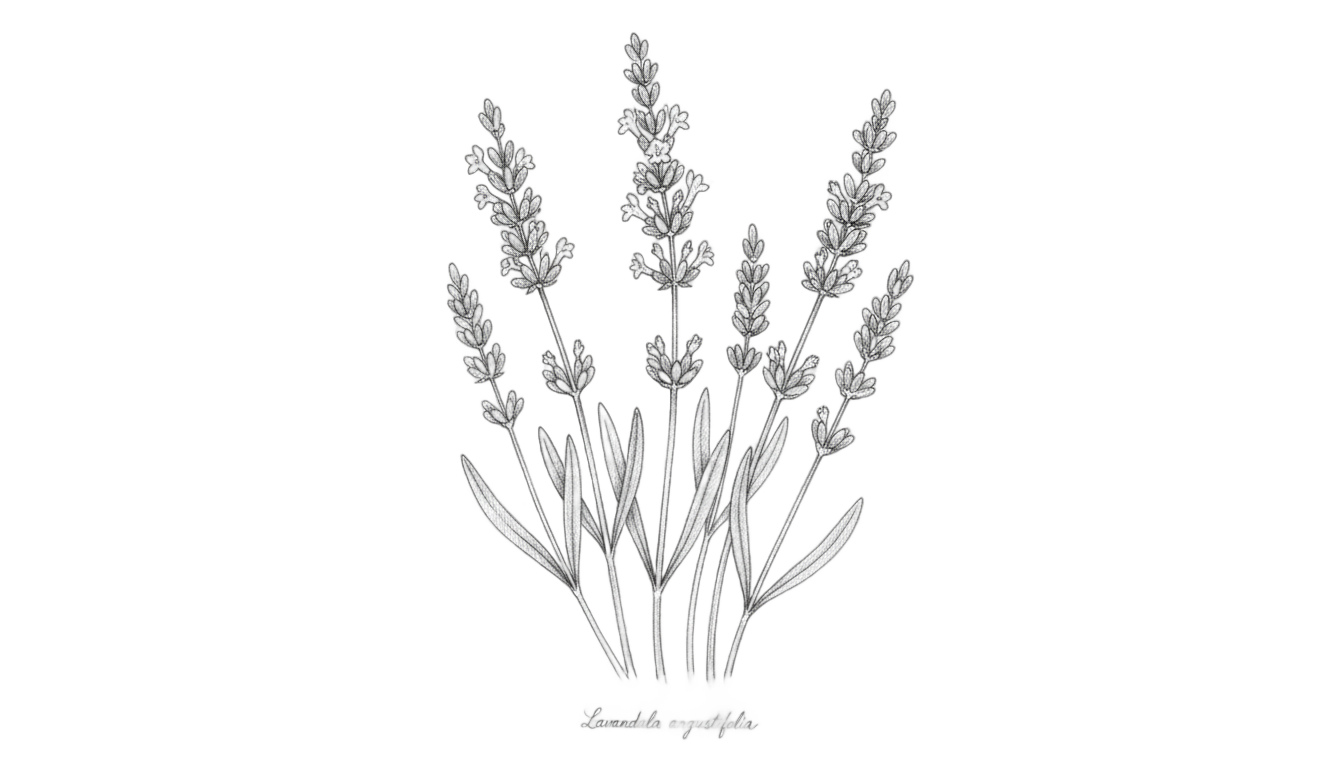 lavender sketch png PNG transparent background