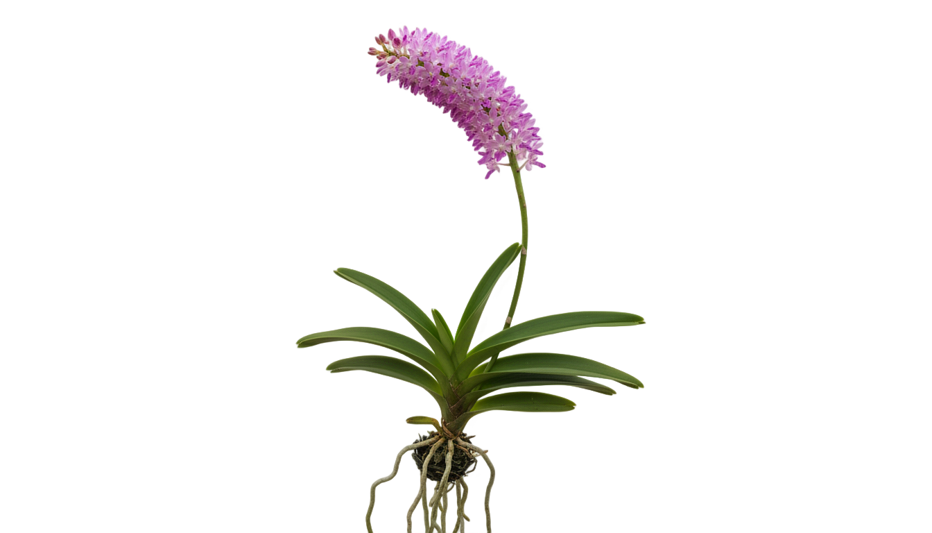 foxtail orchid png PNG transparent background