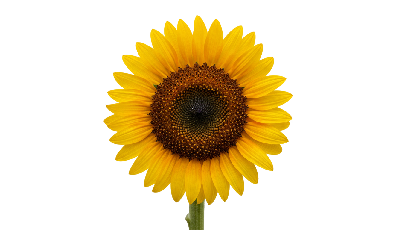 yellow sunflower png PNG transparent background