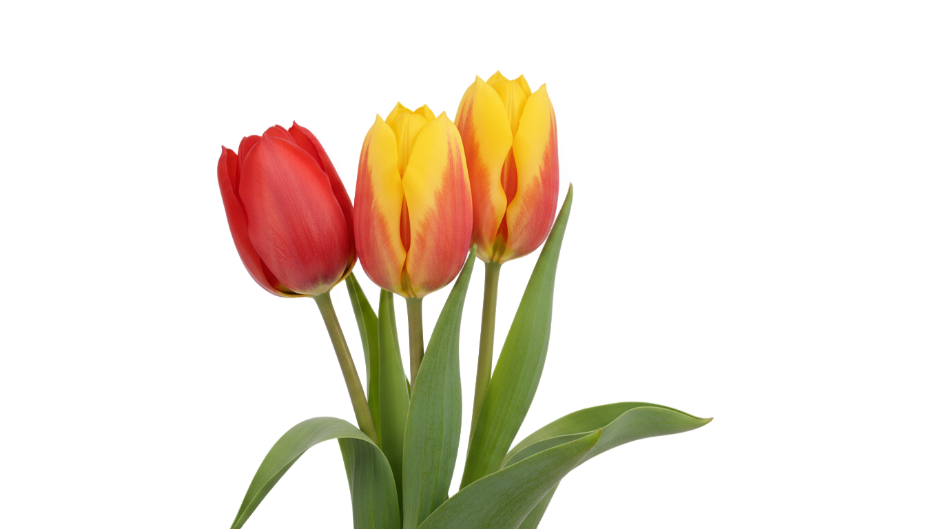 tulip flowers png PNG transparent background
