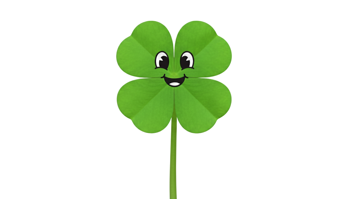 cartoon clover png PNG transparent background