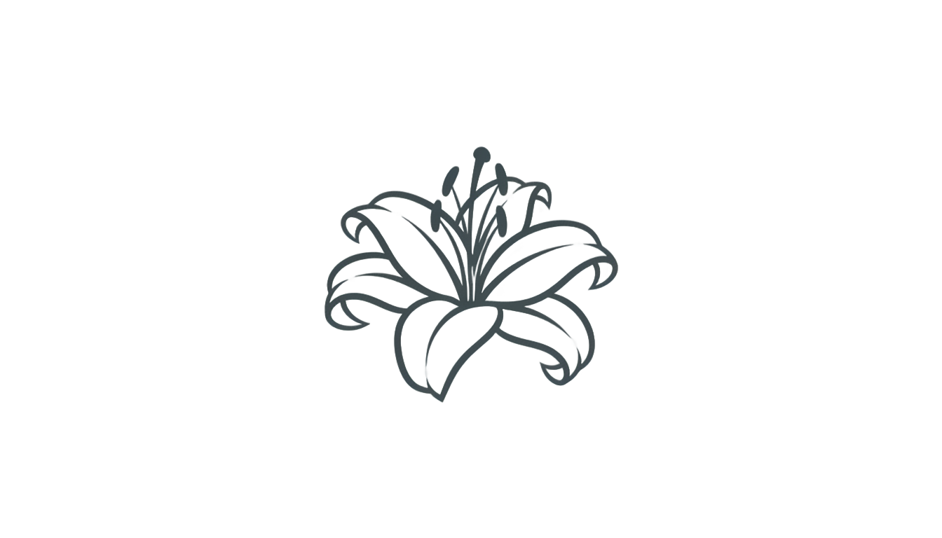 lily logo png PNG transparent background