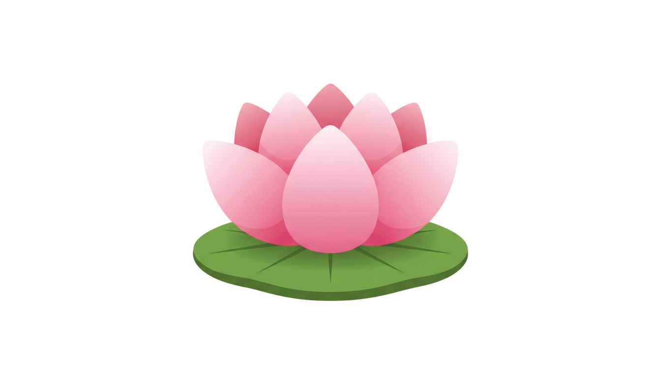 lotus cartoon png PNG transparent background