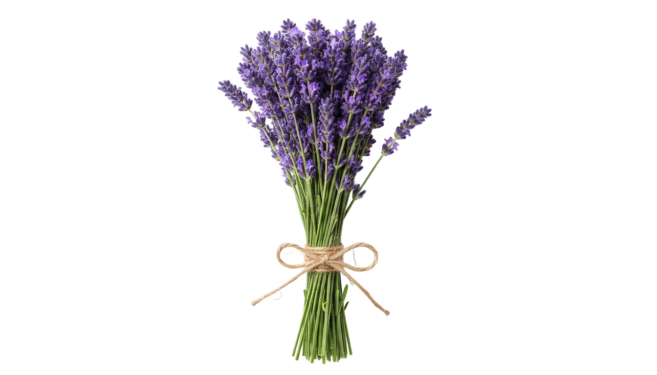 lavender bouquet png PNG transparent background