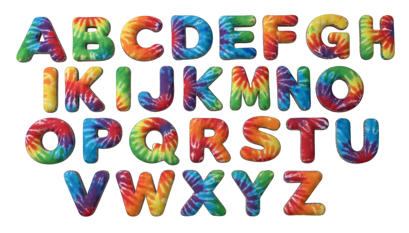 stoney clover letters png PNG transparent background