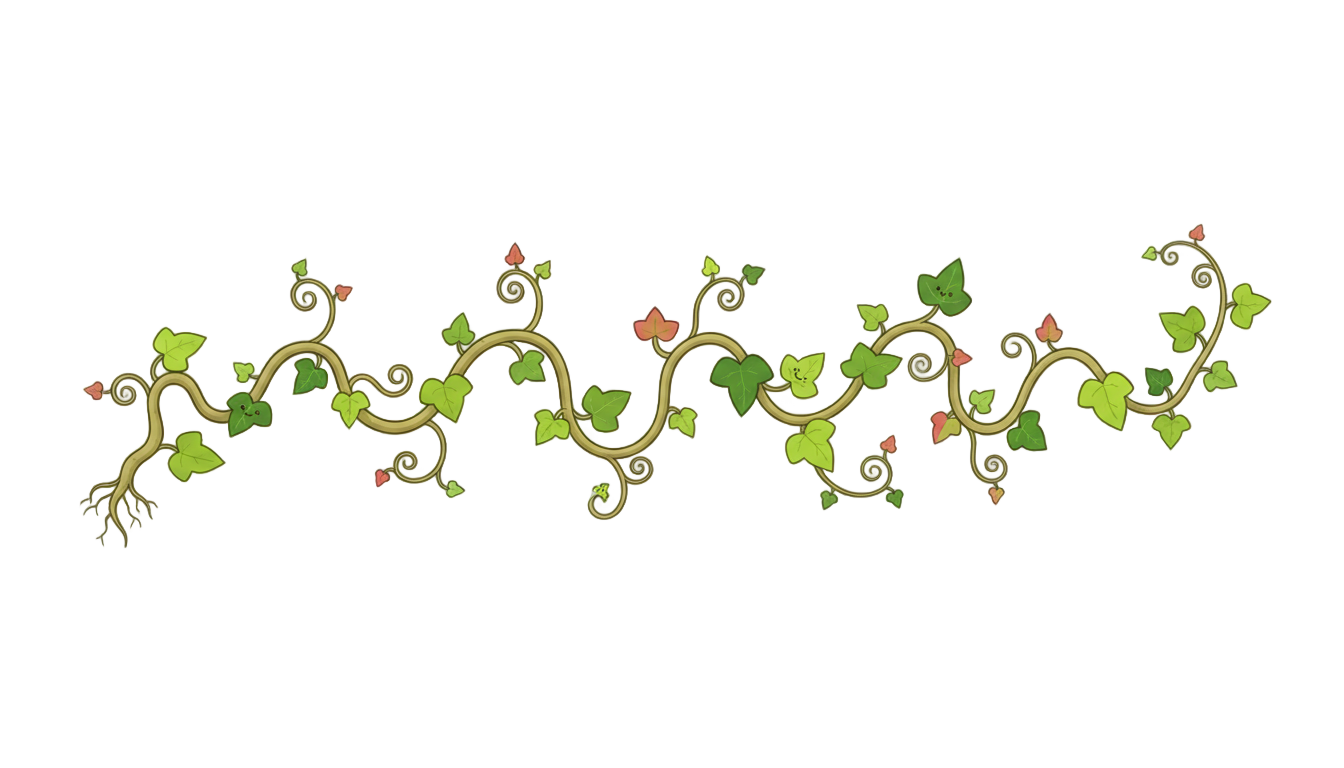 cartoon ivy png PNG transparent background