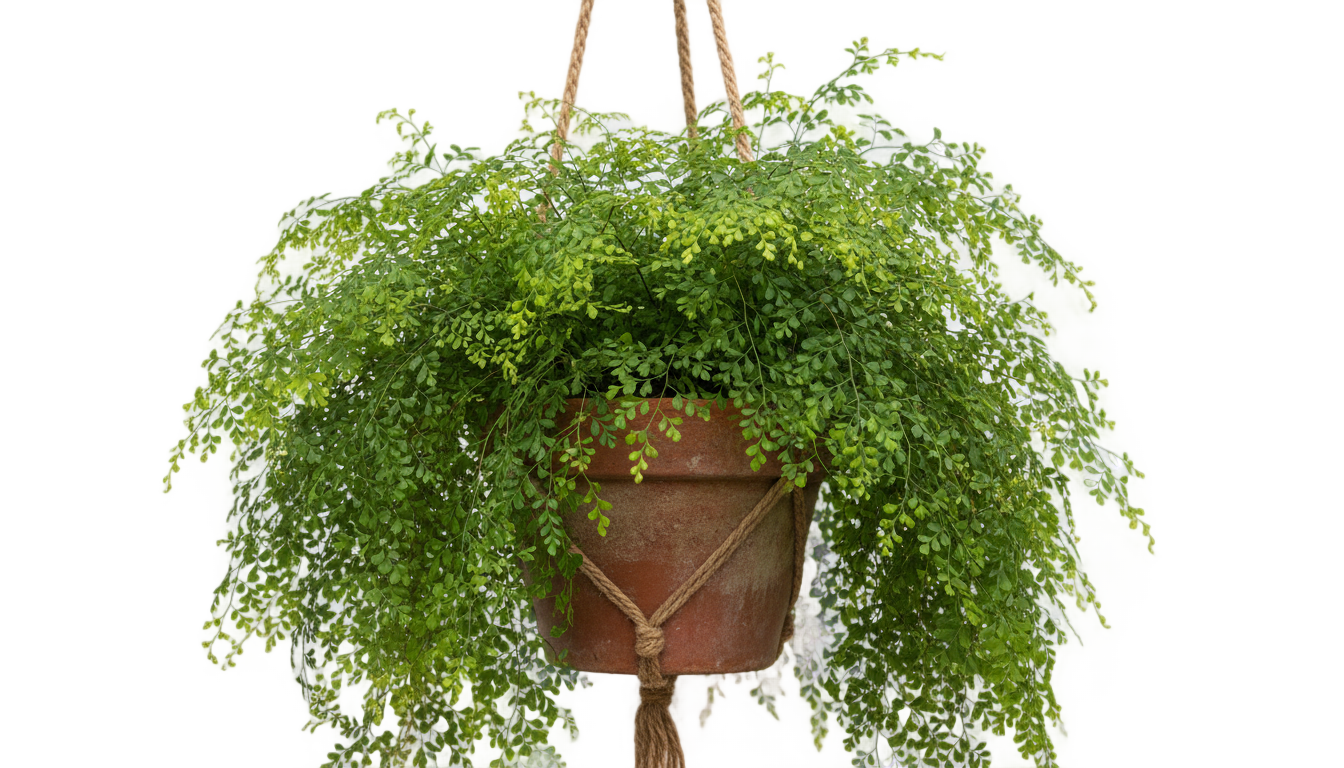 hanging fern png PNG transparent background