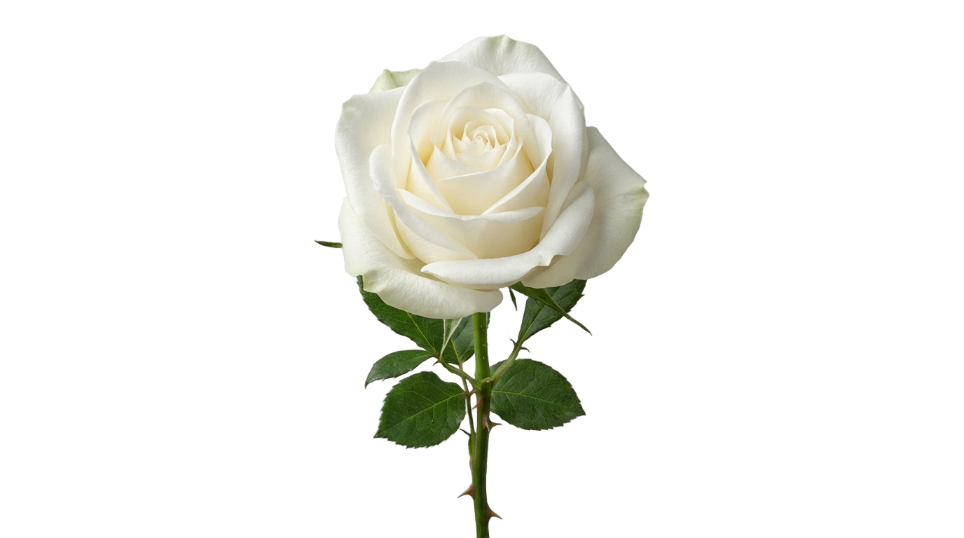 white rose png PNG transparent background