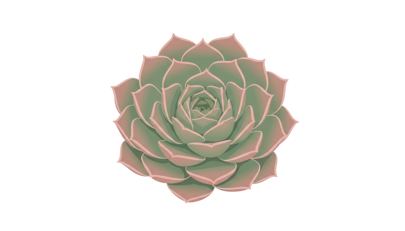 succulent clip art png PNG transparent background