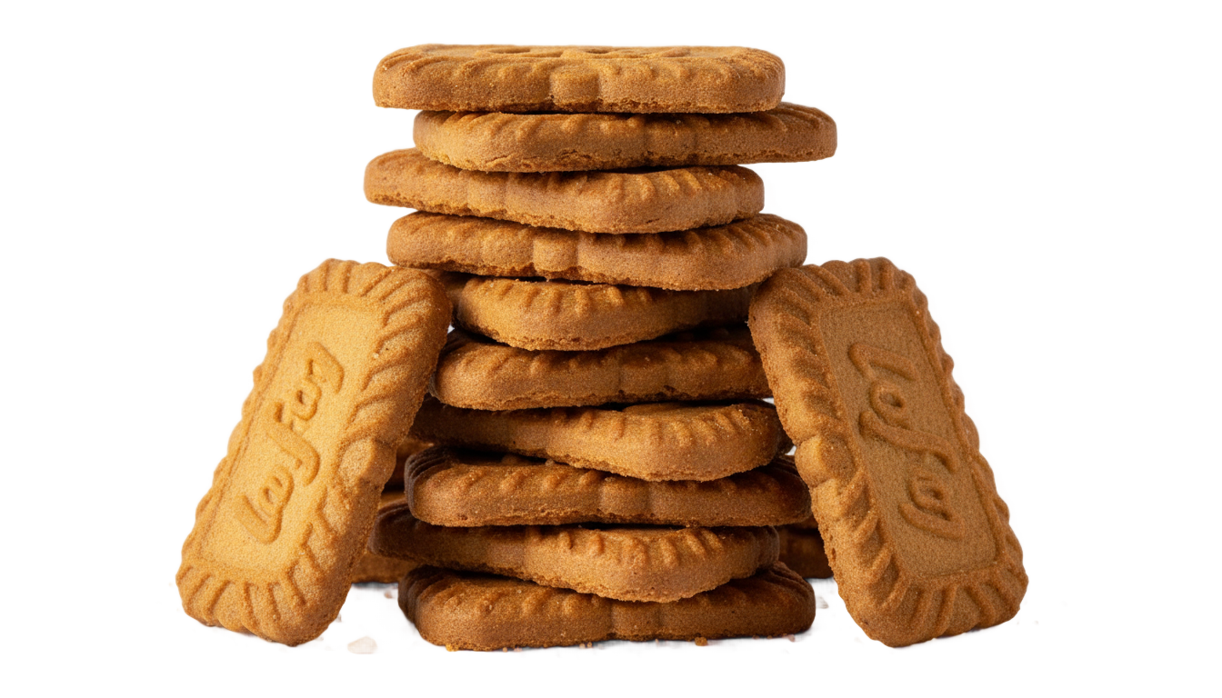 lotus biscuits png PNG transparent background