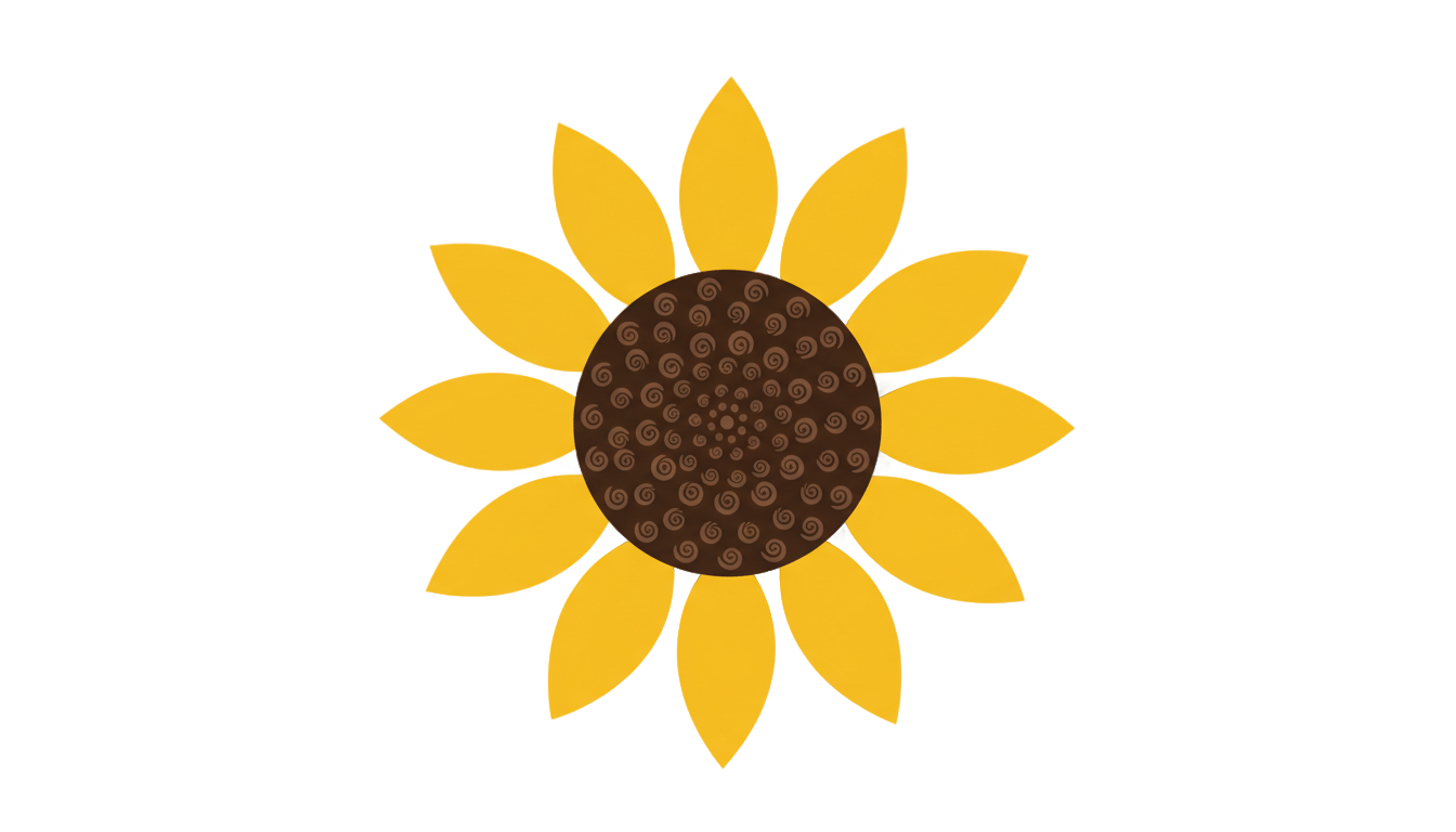 sunflower icon png PNG transparent background