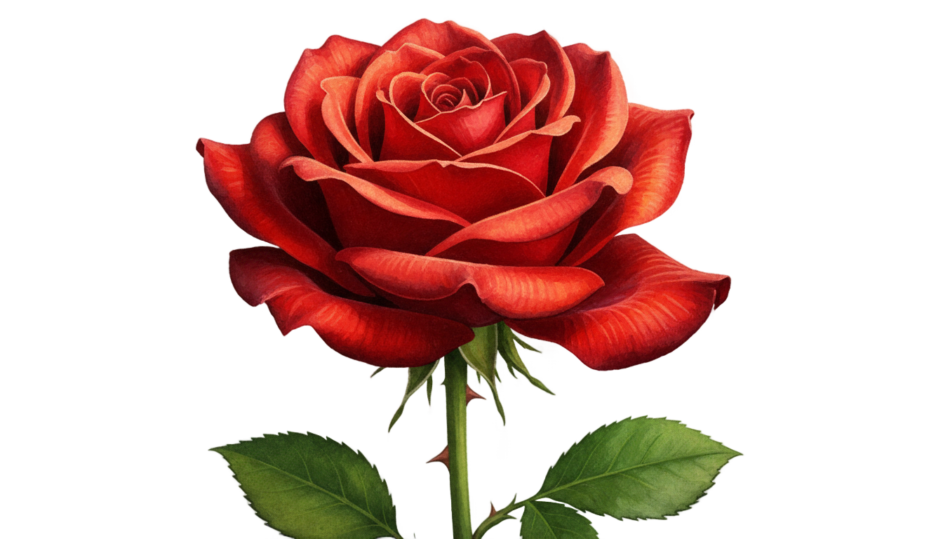 rose art png PNG transparent background