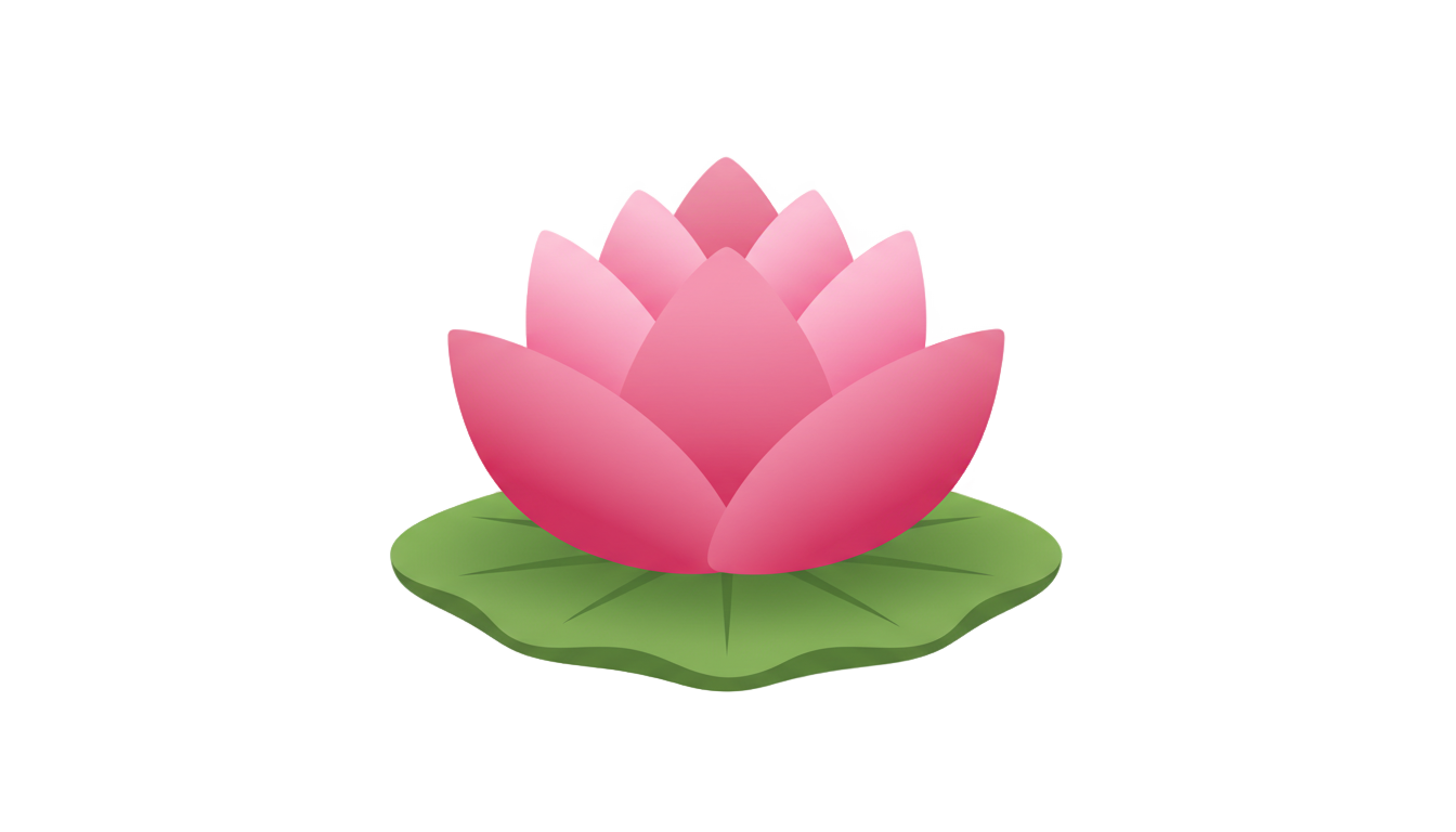 lotus cartoon png PNG transparent background