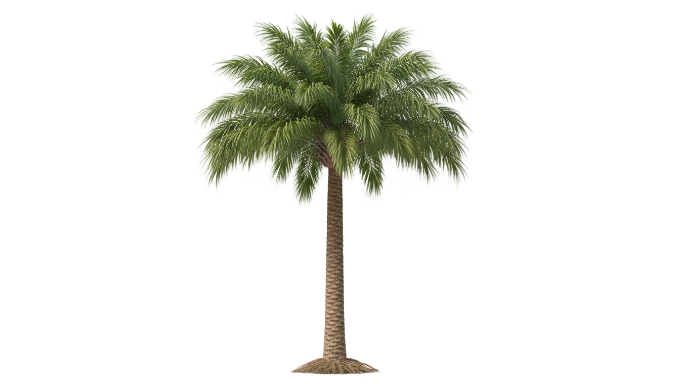 palm tree illustration png PNG transparent background