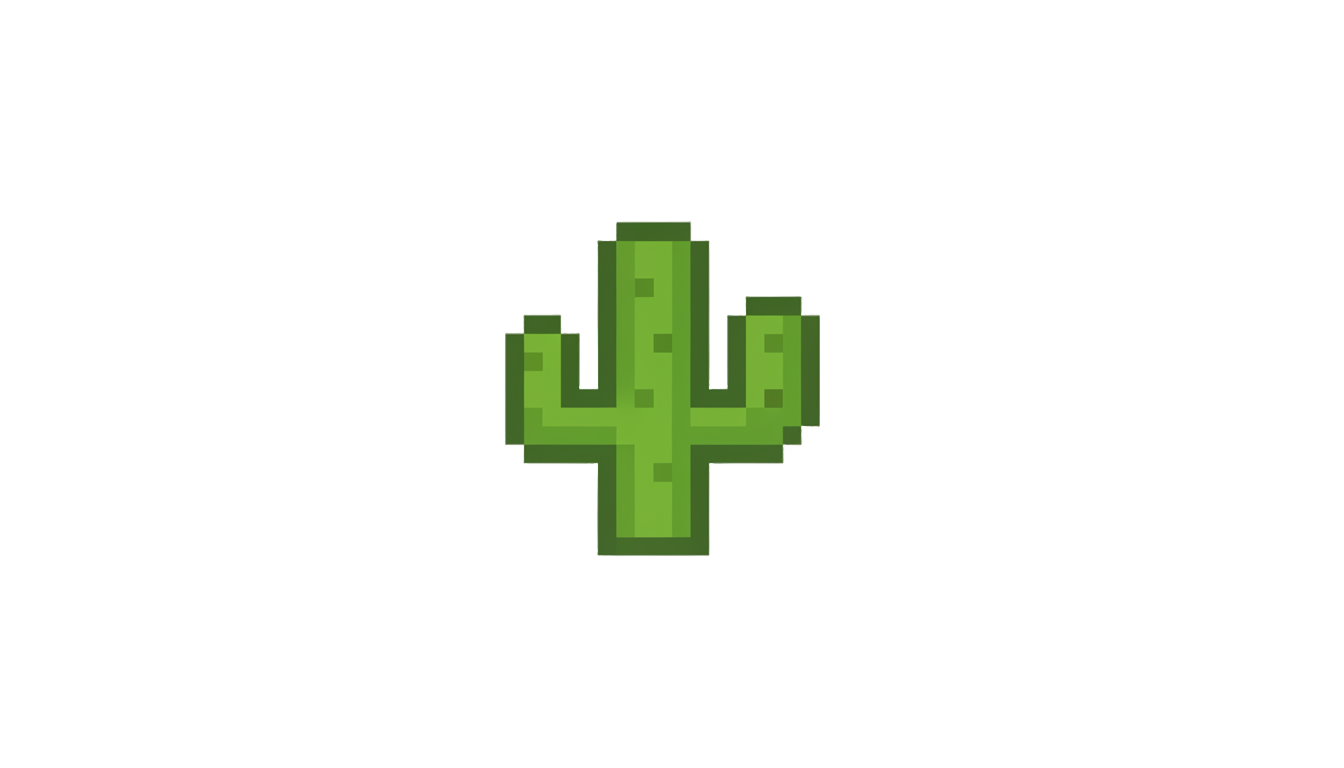 cactus t rex game png PNG transparent background