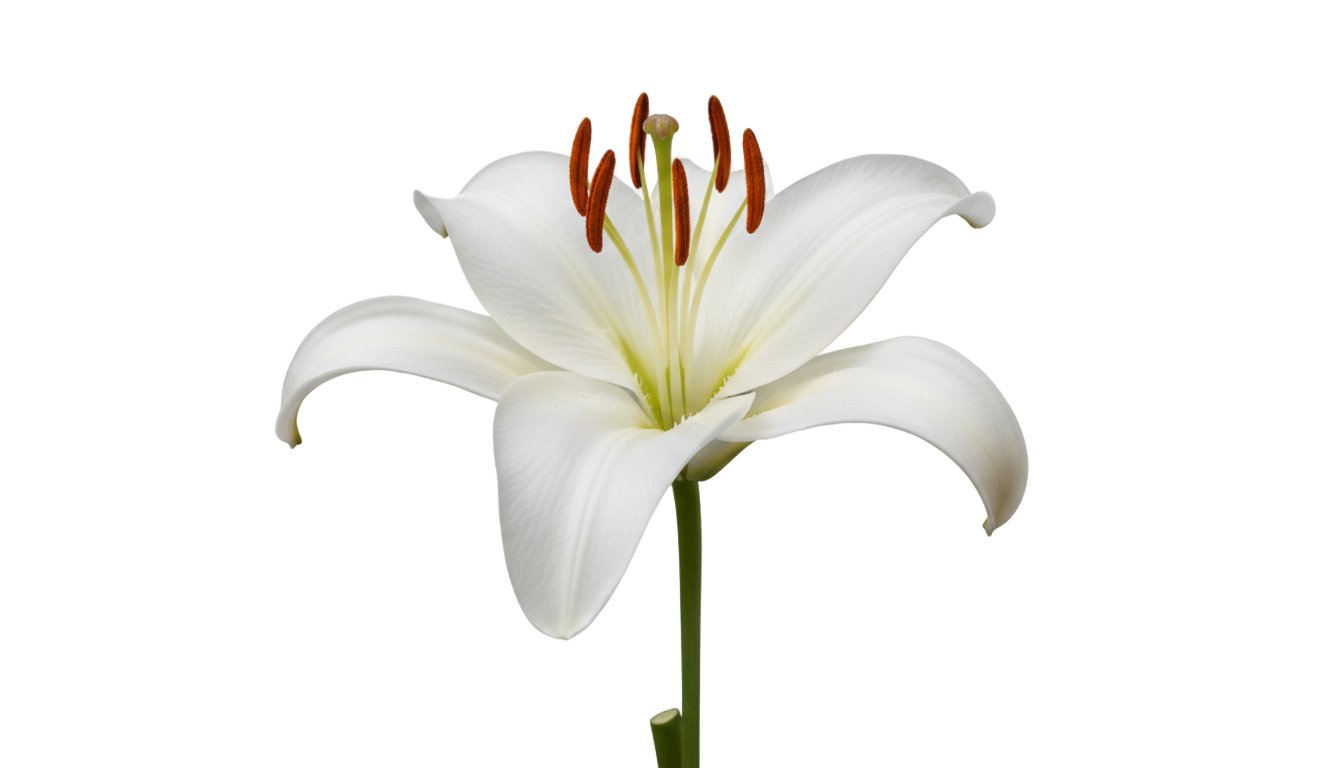 vector lily png PNG transparent background