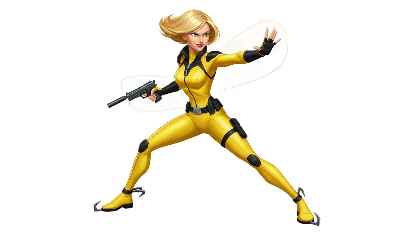 totally spies clover png PNG transparent background
