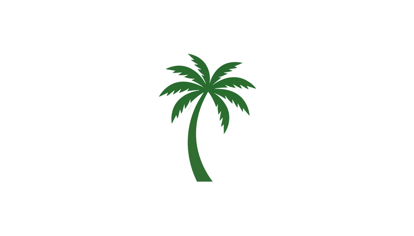 palm tree logo png PNG transparent background