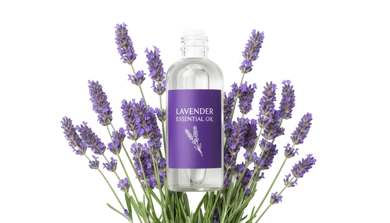 lavender young living png PNG transparent background