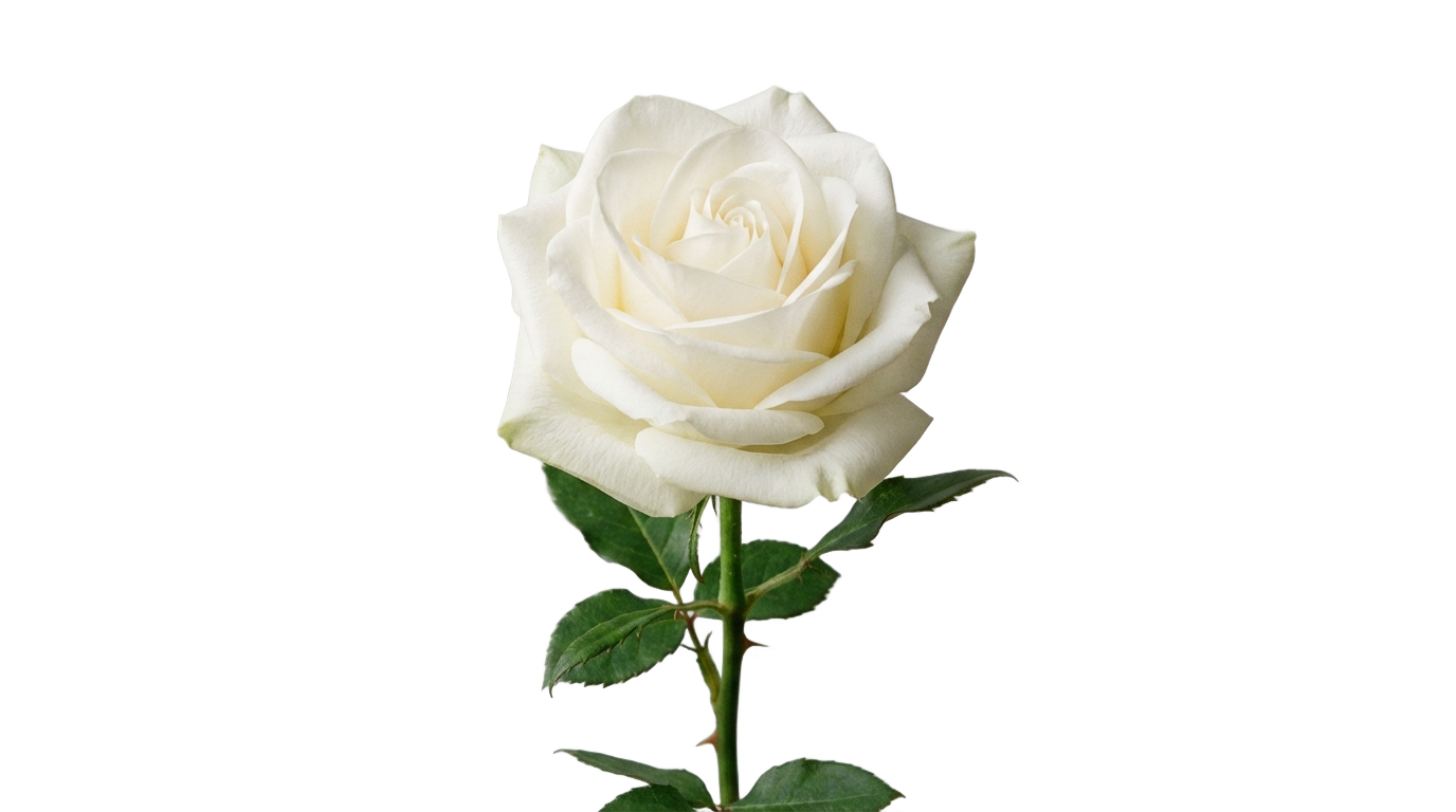 white rose png PNG transparent background