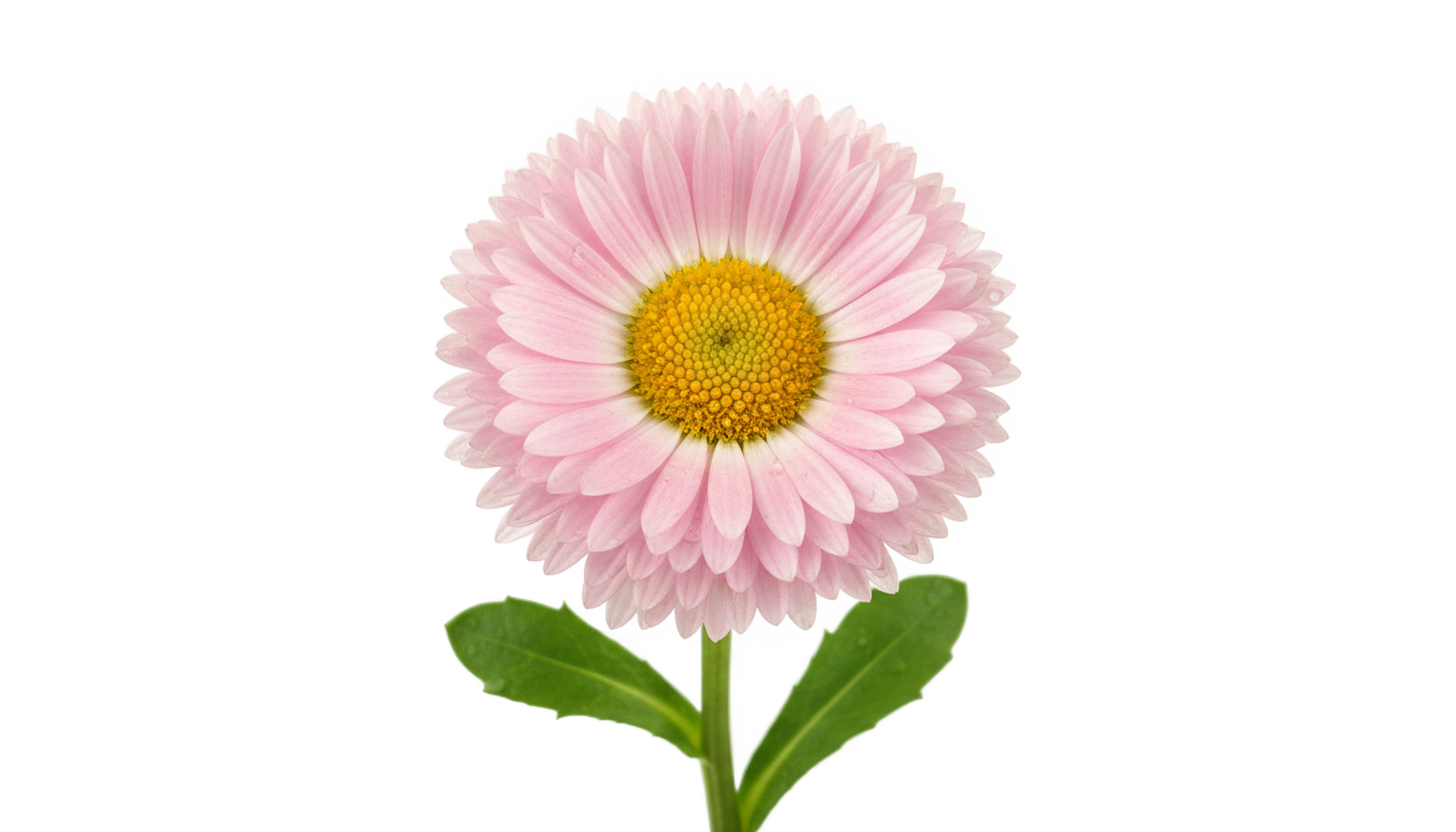 pink daisy flower png PNG transparent background