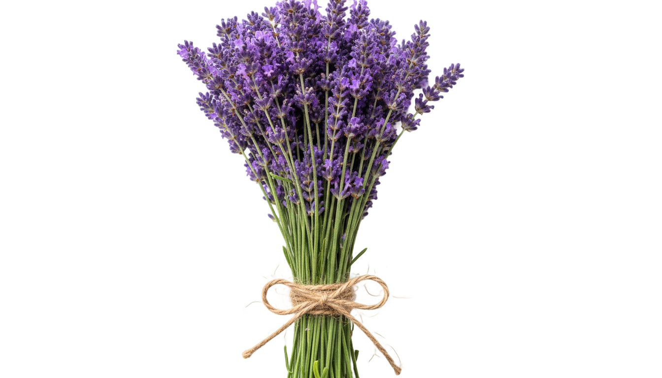 lavender bouquet png PNG transparent background