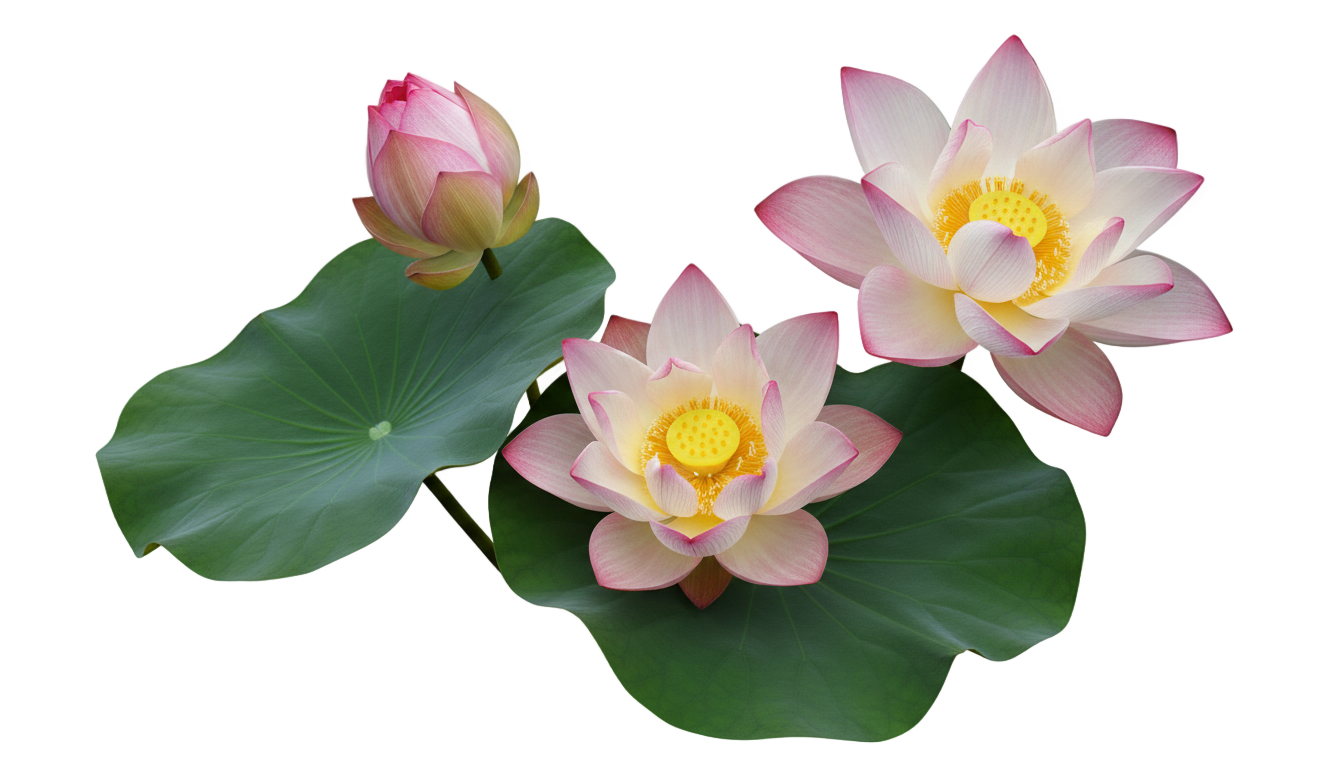 lotus flowers png PNG transparent background