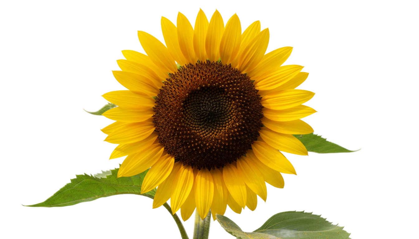 yellow sunflower png PNG transparent background