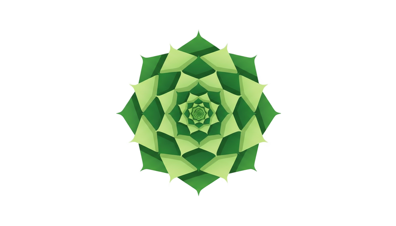 succulent logo png PNG transparent background