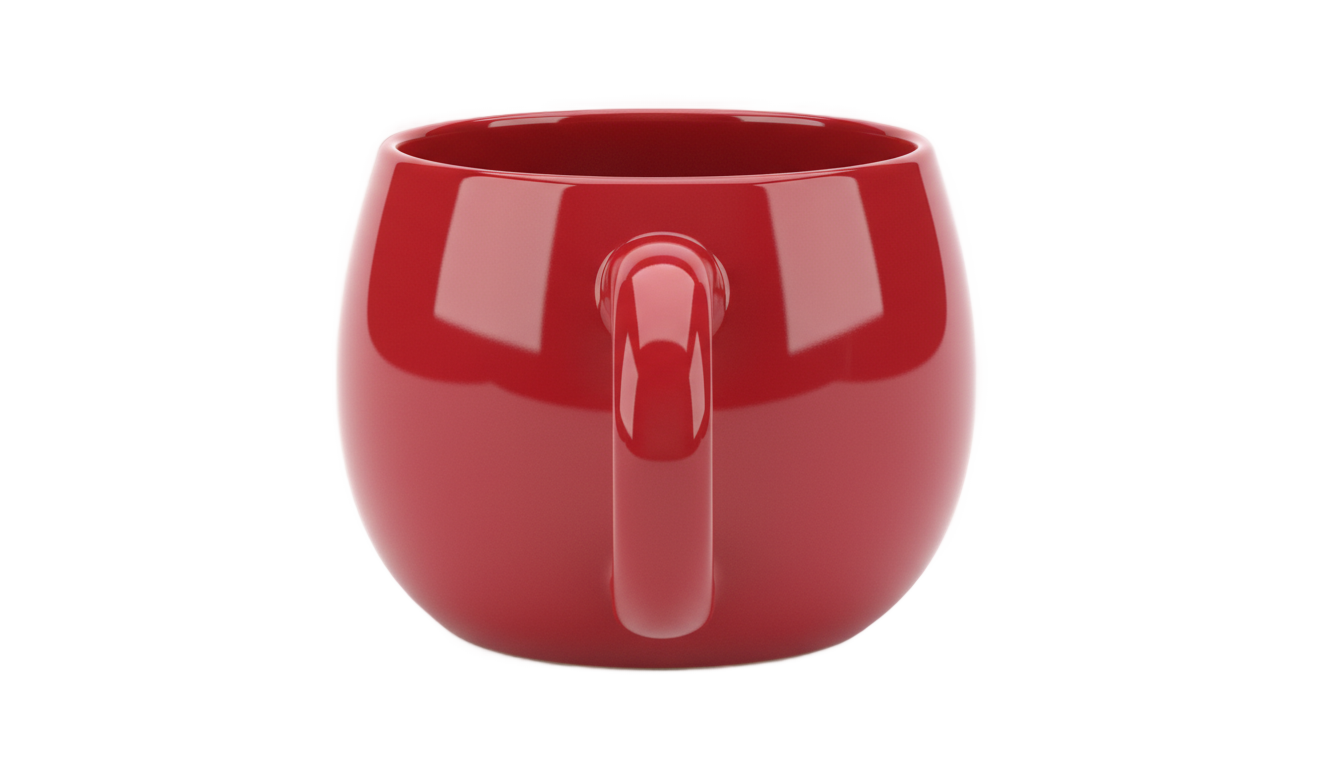 heart handle mug png PNG transparent background