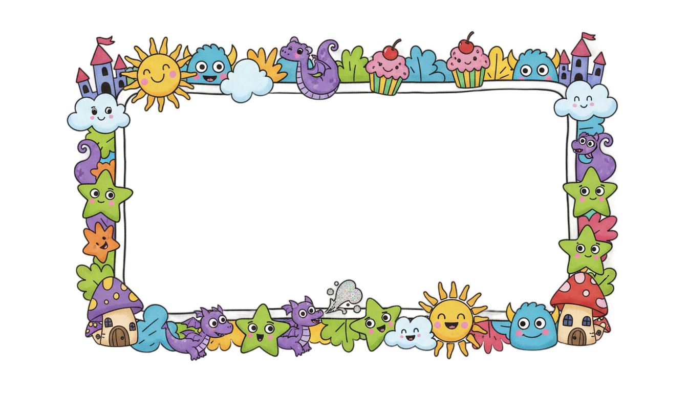 dandys world text box png PNG transparent background