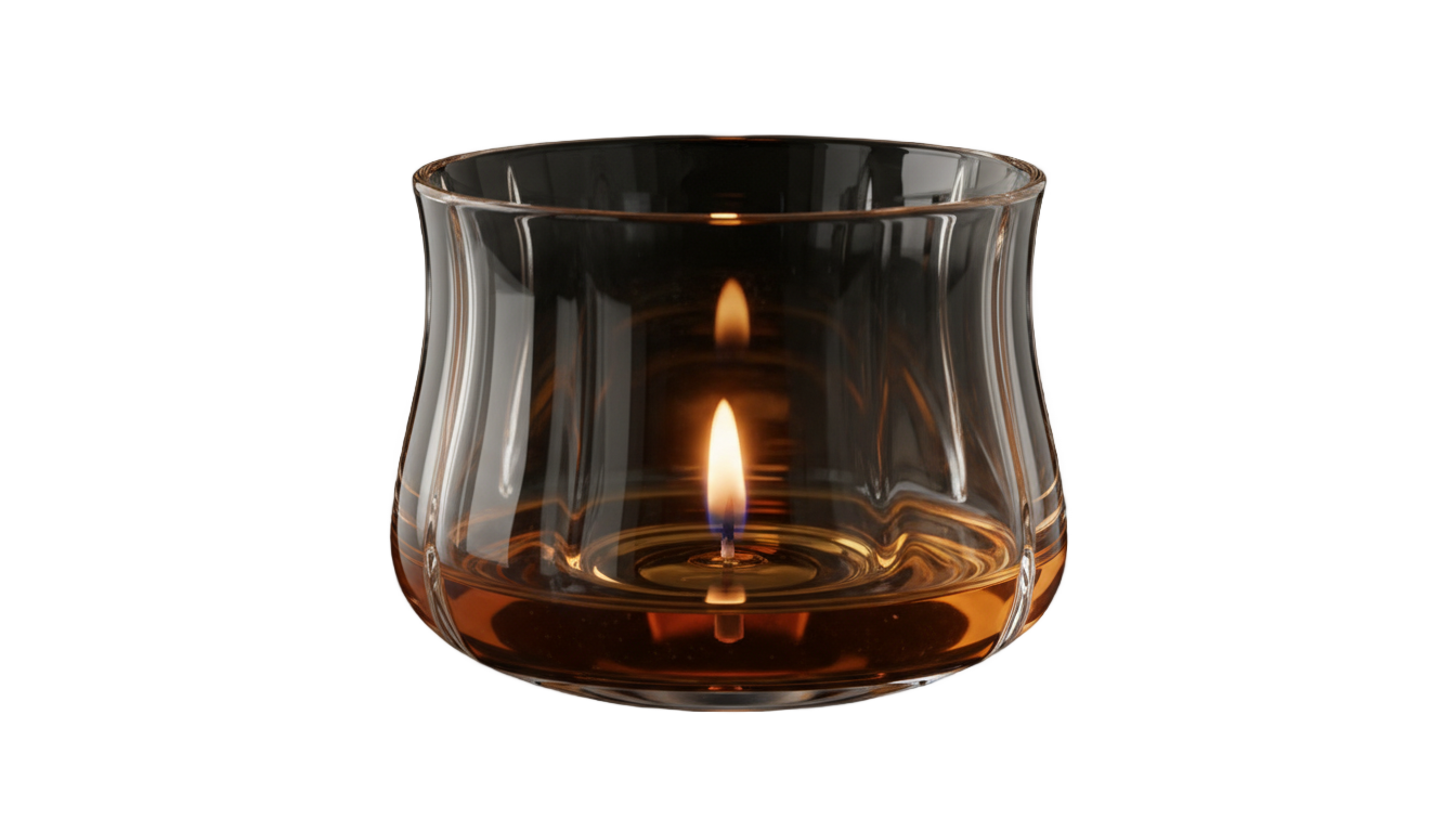 candle glass png PNG transparent background