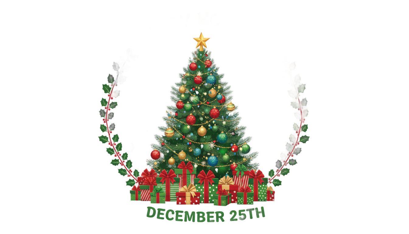 christmas t shirt design png PNG transparent background
