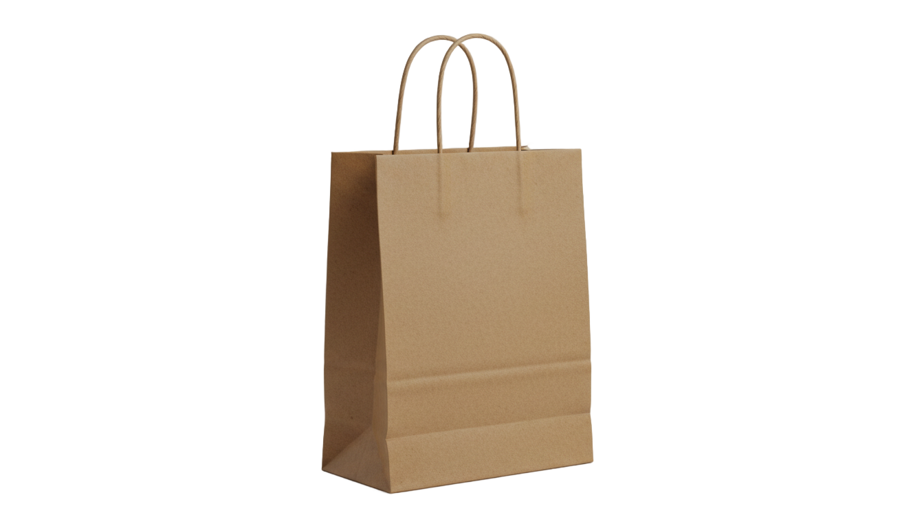 paper bag png PNG transparent background