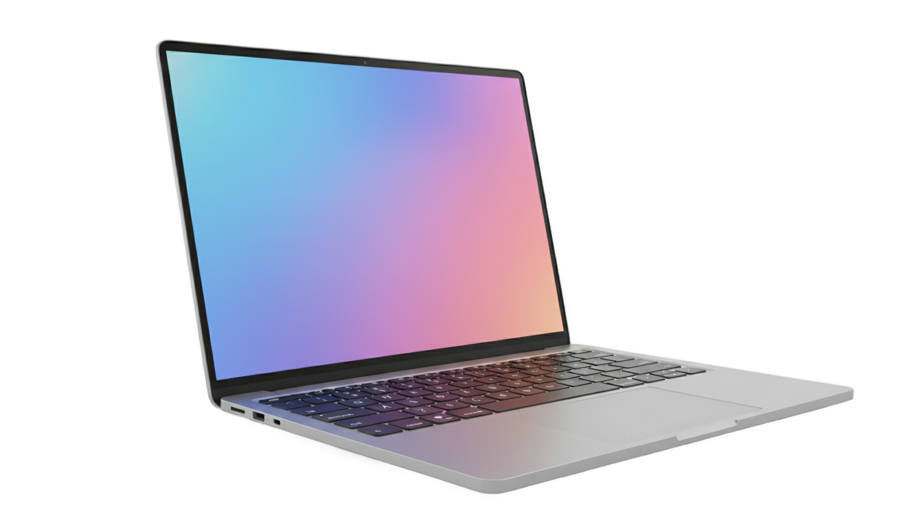 laptop aesthetic png PNG transparent background