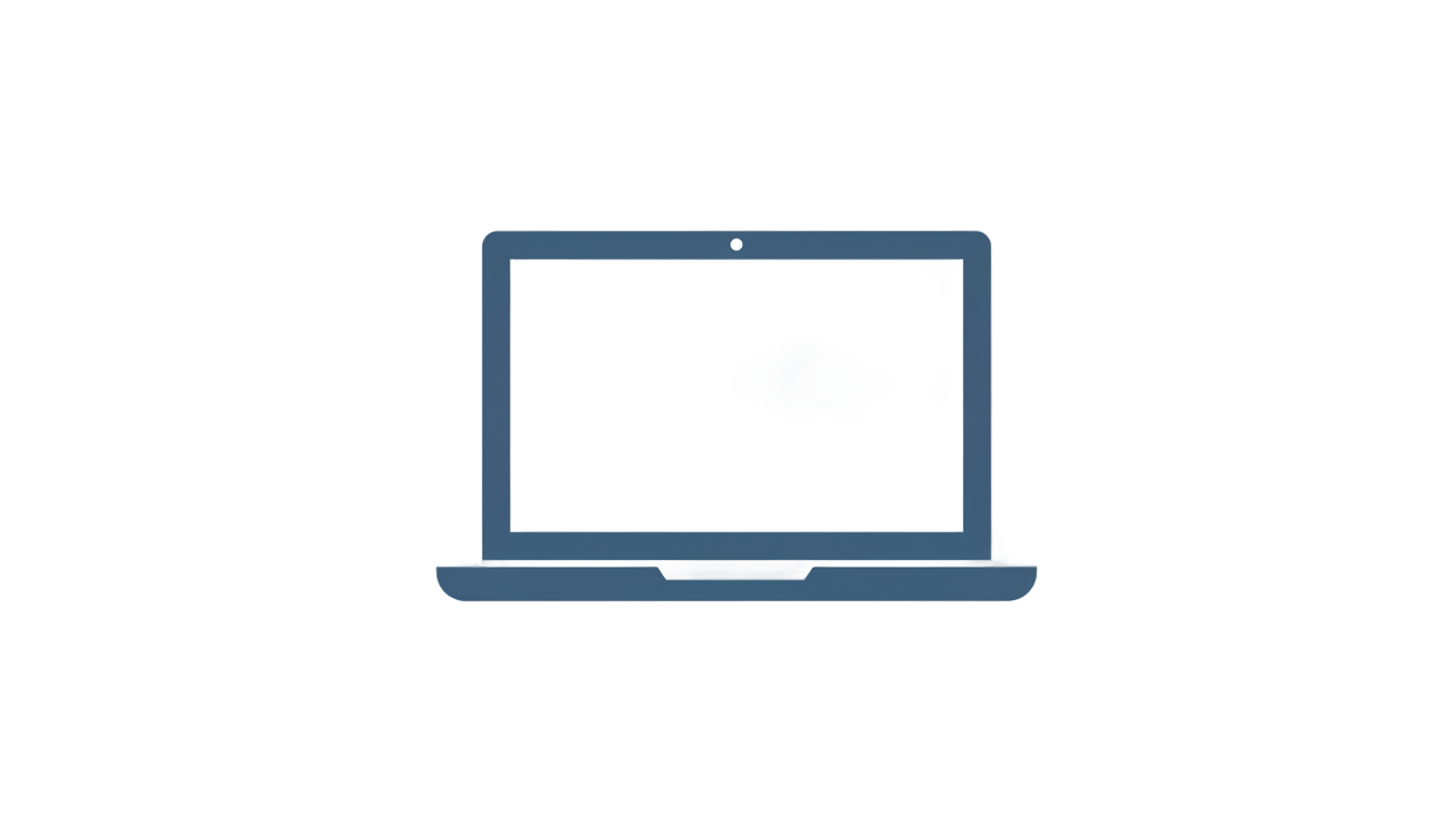 laptop logo design png PNG transparent background