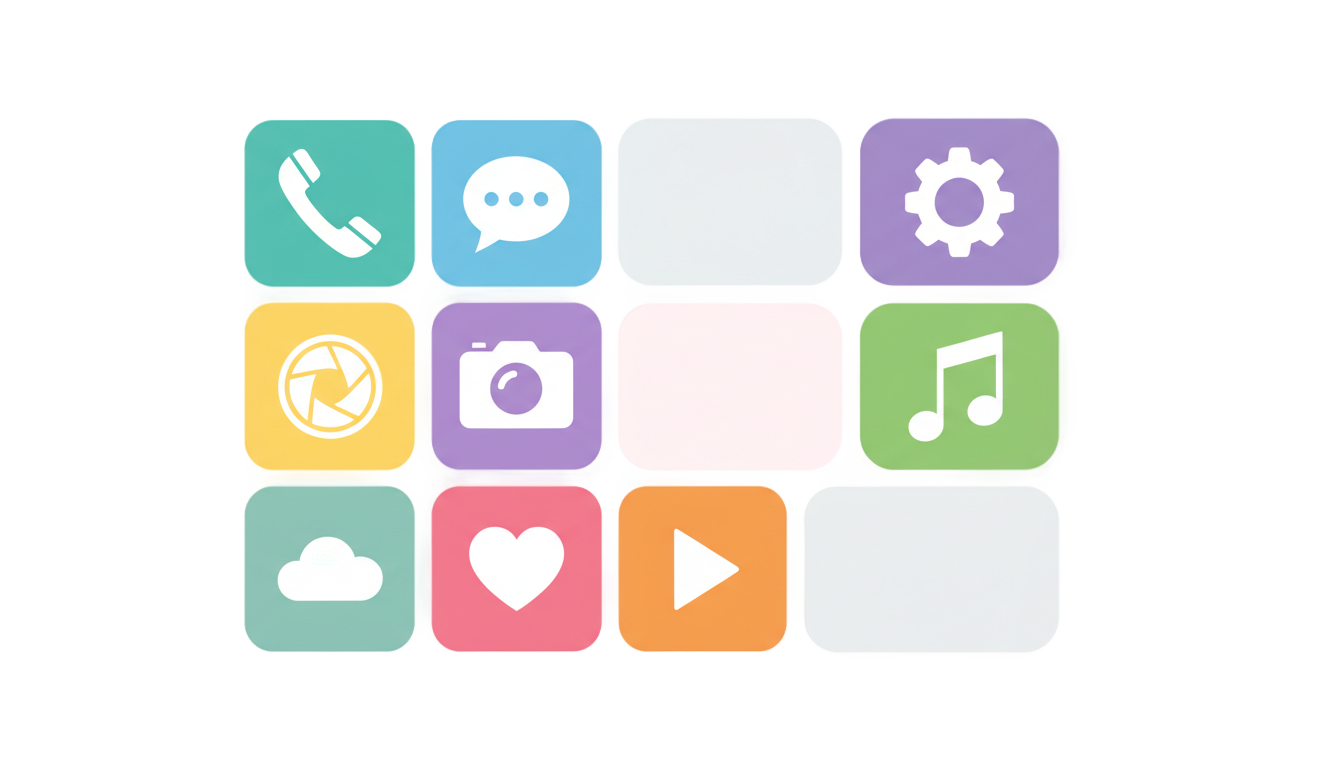 cell phone icons png PNG transparent background